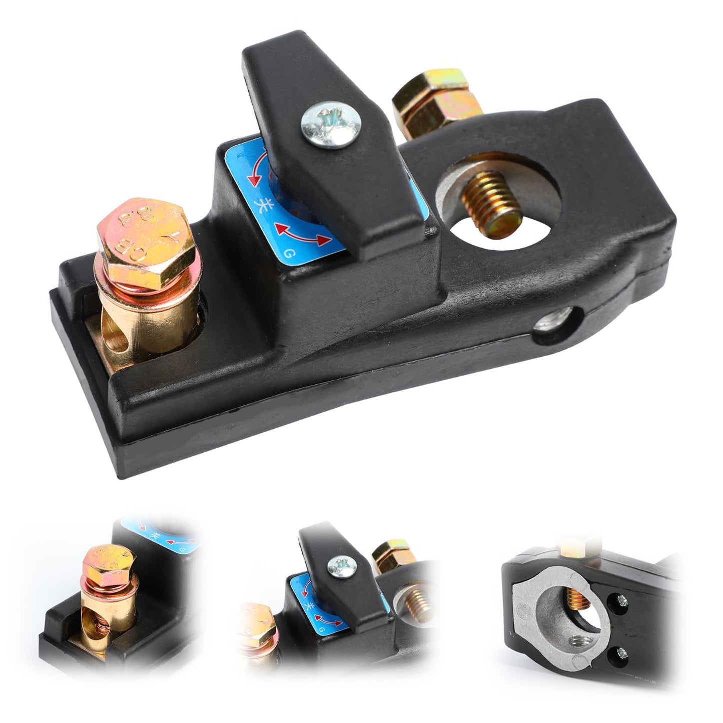 Battery Disconnect Switch, Heavy Duty Battery Shut Off Switch, High Current Master Battery Power Cut Isolator Kill Switch, Smart Battery Kill Switch for Car, RV and Boat