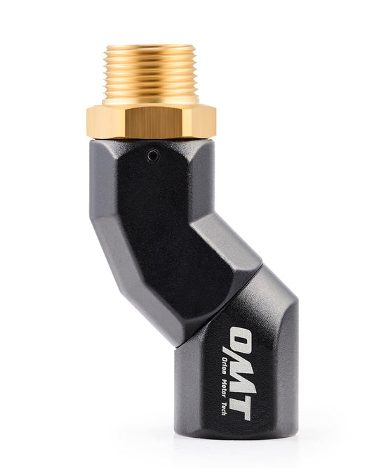 Orion Motor Tech Fuel Hose Nozzle Swivel, 3/4" Dual NPT Threads Fuel Transfer Swivel Multi Plane 360 Rotating Fuel Tank Fuel hose Connector for Fuel Pump Hose Nozzle Transfer Diesel Gasoline Kerosene