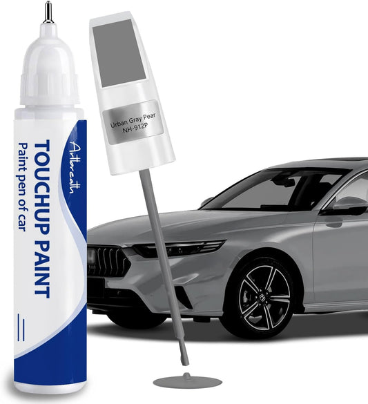 Urban Gray Pear(NH-912P) Touch Up Paint for Honda-Exact Match–Chips and Nicks Car Paint Scratch Repair Kit Automotive Paint Pen for CR-V/CIVIC/Accord/HR-V/Pilot/Odyssey/Ridgeline/Passport