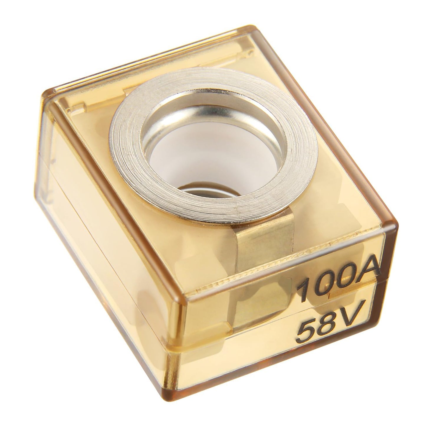 Marine Rated Battery Fuse 58V DC Max 100A IP66 Waterproof Fuse Holder 100A