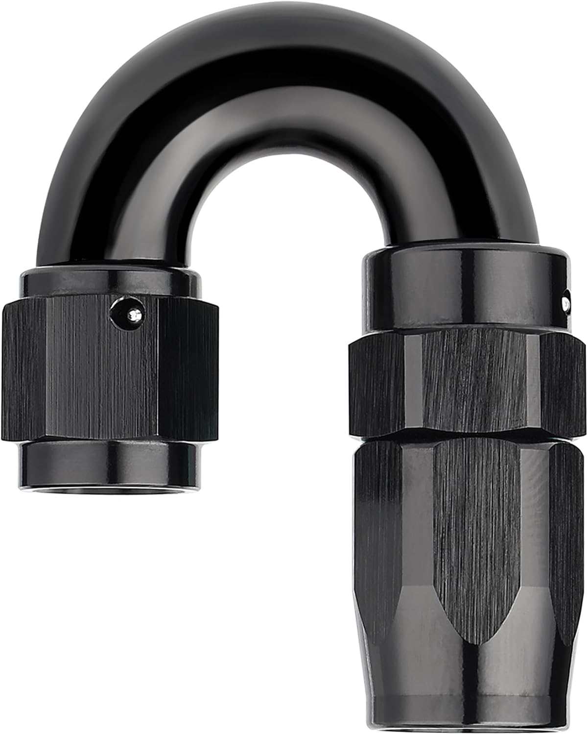 EVIL ENERGY 4AN 180 Degree One Piece Full Flow Hose End Fitting Swivel For CPE Braided Hose