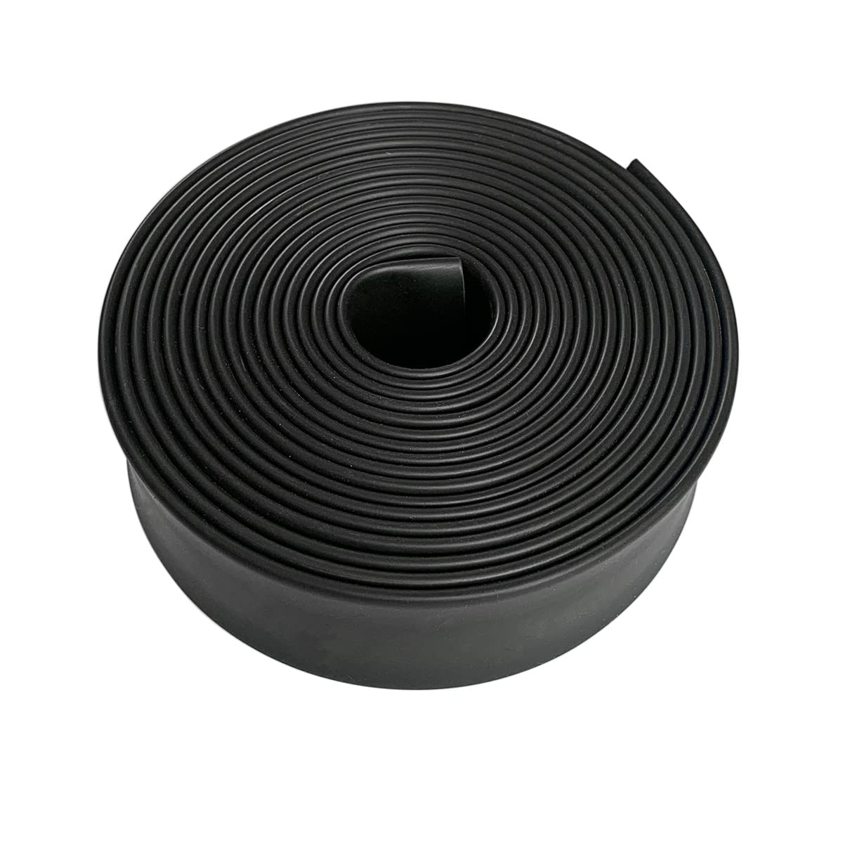 3:1 Ratio Heat Shrink Tubing Roll Adhesive Lined Industrial Marine Grade Dual Wall Heat Shrink Tube Waterproof and Sealed Black (5/8 inches(15.4 mm), 10 Feet)