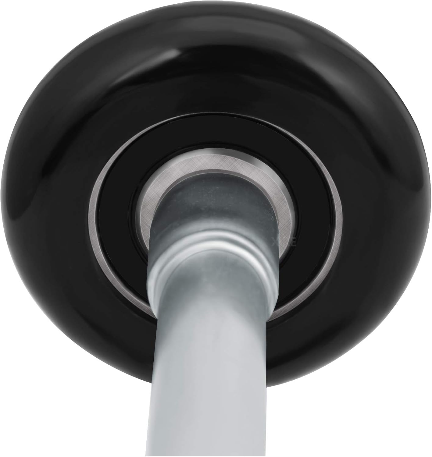 XiKe 10 Pack Black 2" Nylon Garage Door Roller 4" Stem, Quiet/Durable and High Load, Use 6200-2RS Double Seals Precision Bearings.