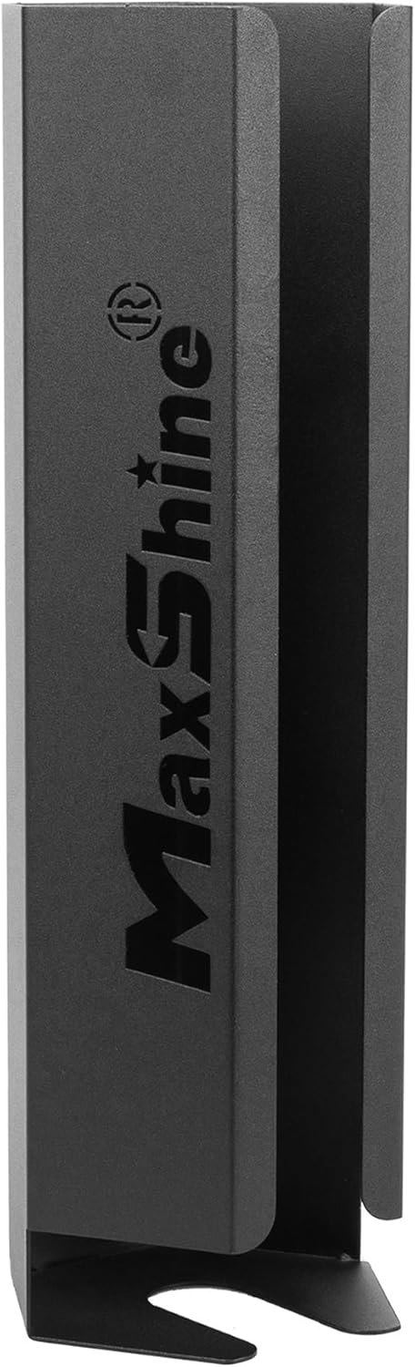 Maxshine Universal 3” Foam Pads Iron Holder - Wall-Mounted Organizer for 12+ Polish Foam Pads, Space-Saving, Durable & Anti-Corrosive, Ideal for Auto Detailing Accessories & Car Care Supplies