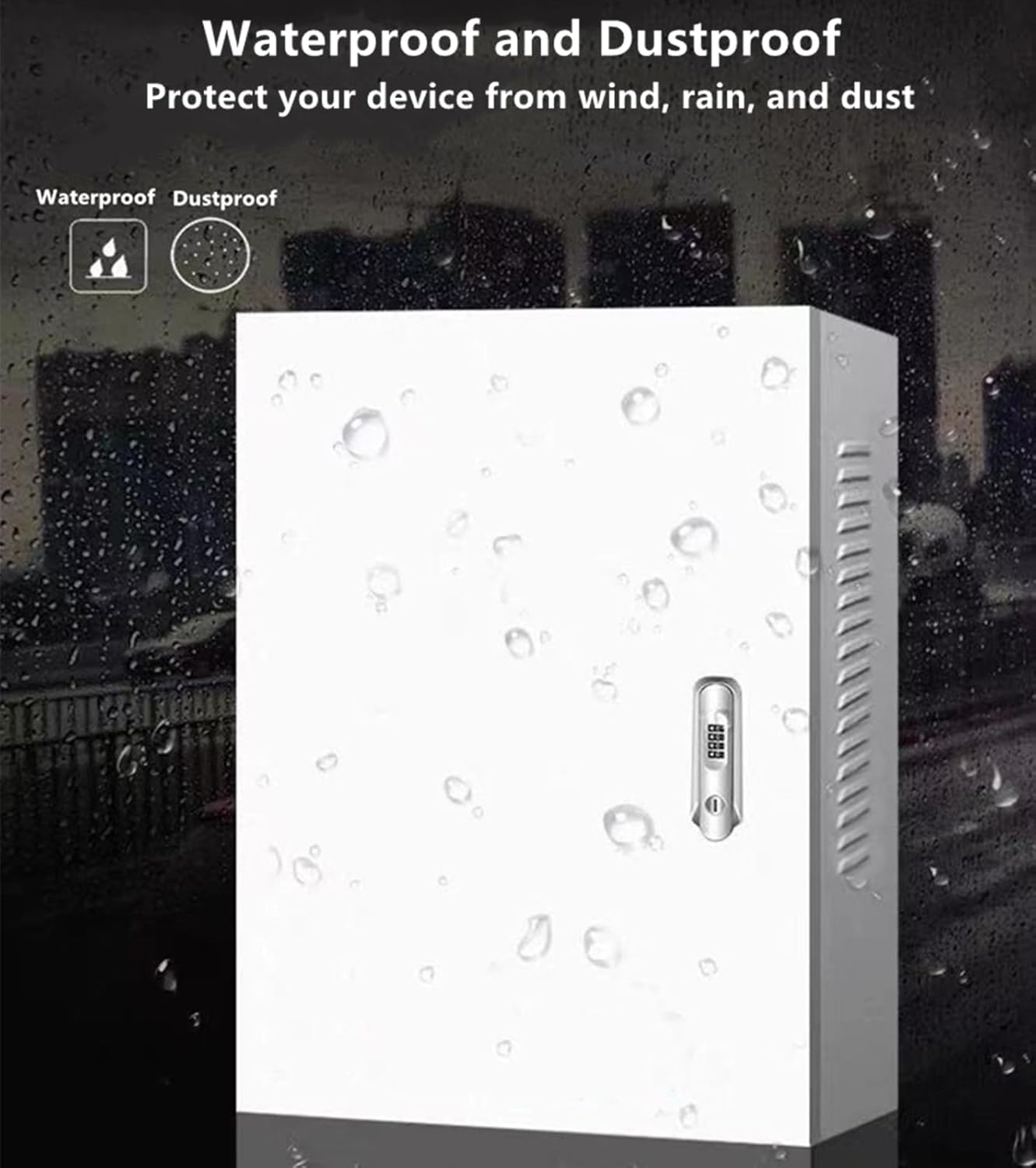 Charger Station Box for Tesla Gen 3 Wall Connector 27.6'' x 20'' x 10'' Charging Box Cable Organizer Indoor/Outdoor Wall Charger Protection Box Waterproof Dustproof for Tesla Connector