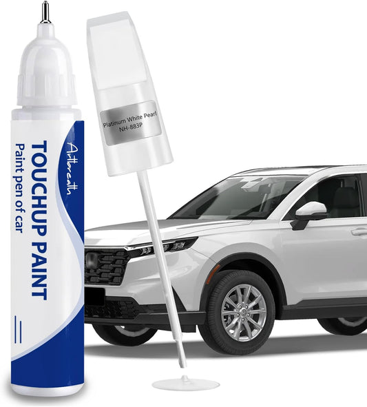 Platinum White Pearl(NH-883P) Touch Up Paint for Honda-Exact Match–Chips and Nicks Car Paint Scratch Repair Kit Automotive Paint Pen for CR-V/CIVIC/Accord/HR-V/Pilot/Odyssey/Ridgeline/Passport