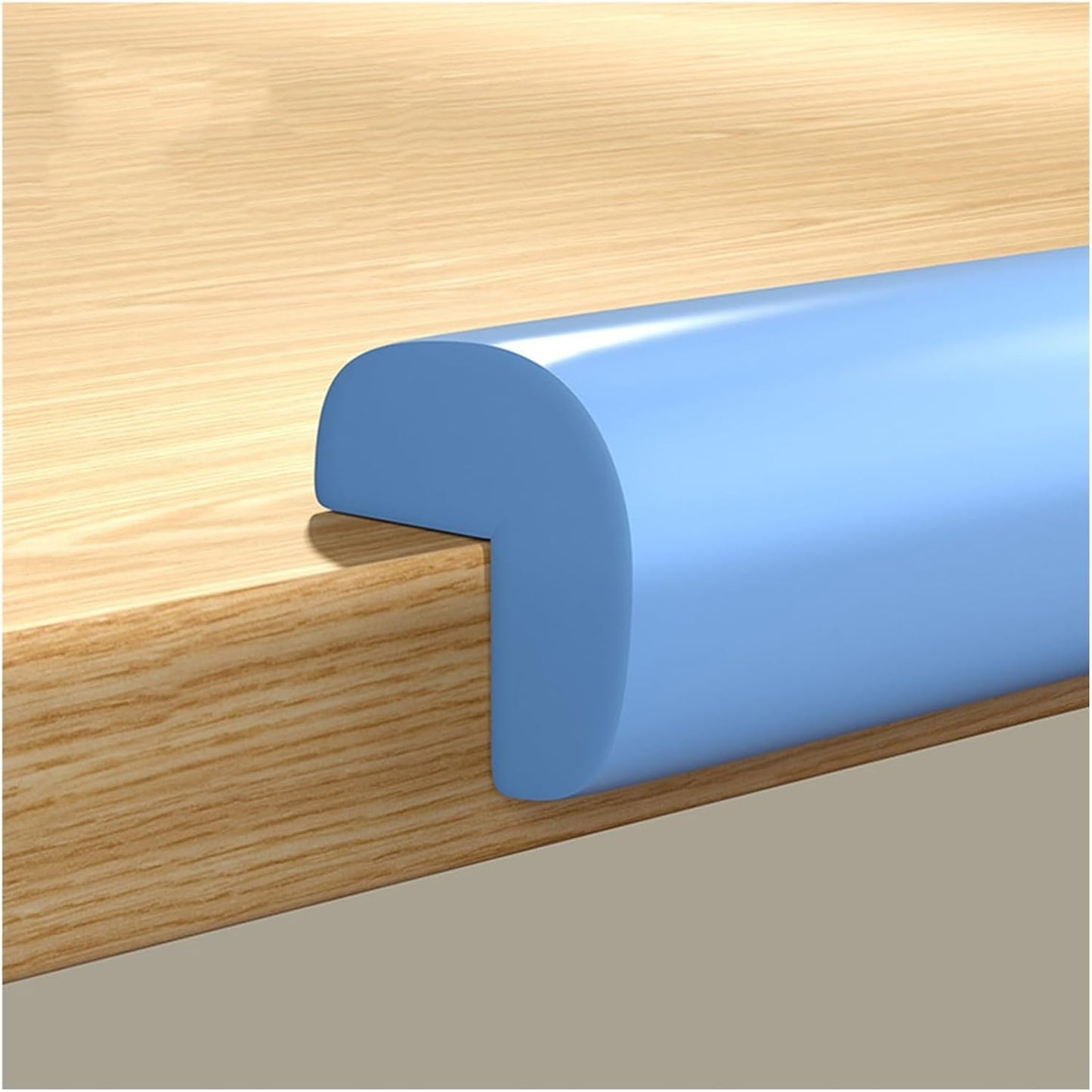XPLKQXE Sharp Edge Safety Corner Edge Foam Padding, Edge Guards Bumpers Adhesive, Edge Corner Protector Guards for Table Edges & Sharp Corners(Blue,5pcs)