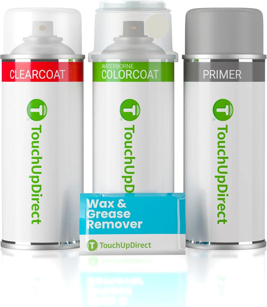 TouchUpDirect 1F7 Classic Silver Metallic Compatible with Toyota Exact Match Touch Up Paint Aerosol - Preferred Kit