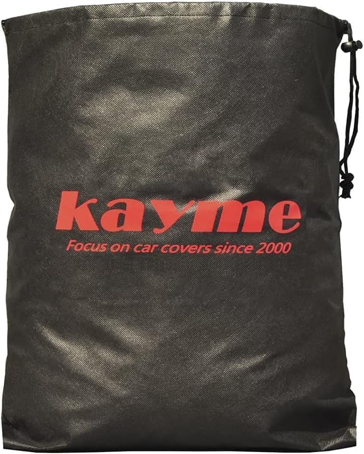 Kayme 7 Layers SUV Car Cover Custom Fit for Dodge Durango（2004-2025 Waterproof All Weather for Automobiles, Outdoor Full Cover Rain Sun UV Protection.Black