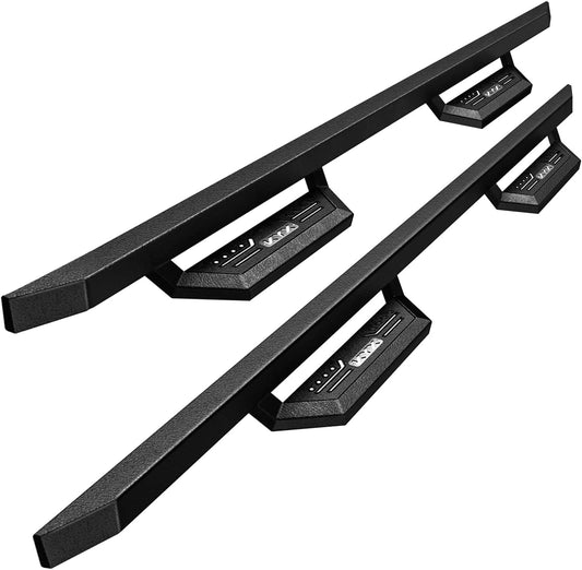 KYX 6 inches Running Boards Side Steps Compatible with 2015-2024 Chevy Colorado/GMC Canyon Crew Cab(Nerf Bar Side Steps Side Bars)