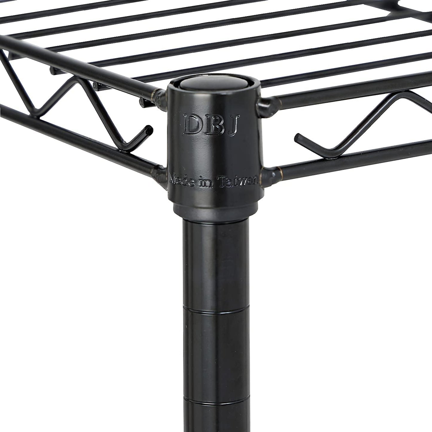 3 Tier Wire Shelving Unit Storage Rack, Metal Heavy Duty Utility Organizers, Organization Units for Metal Shelves, Pantry, Garage, Laundry Racks Durable Shelf Stand, 14"W x 24"L x 30"H, Black