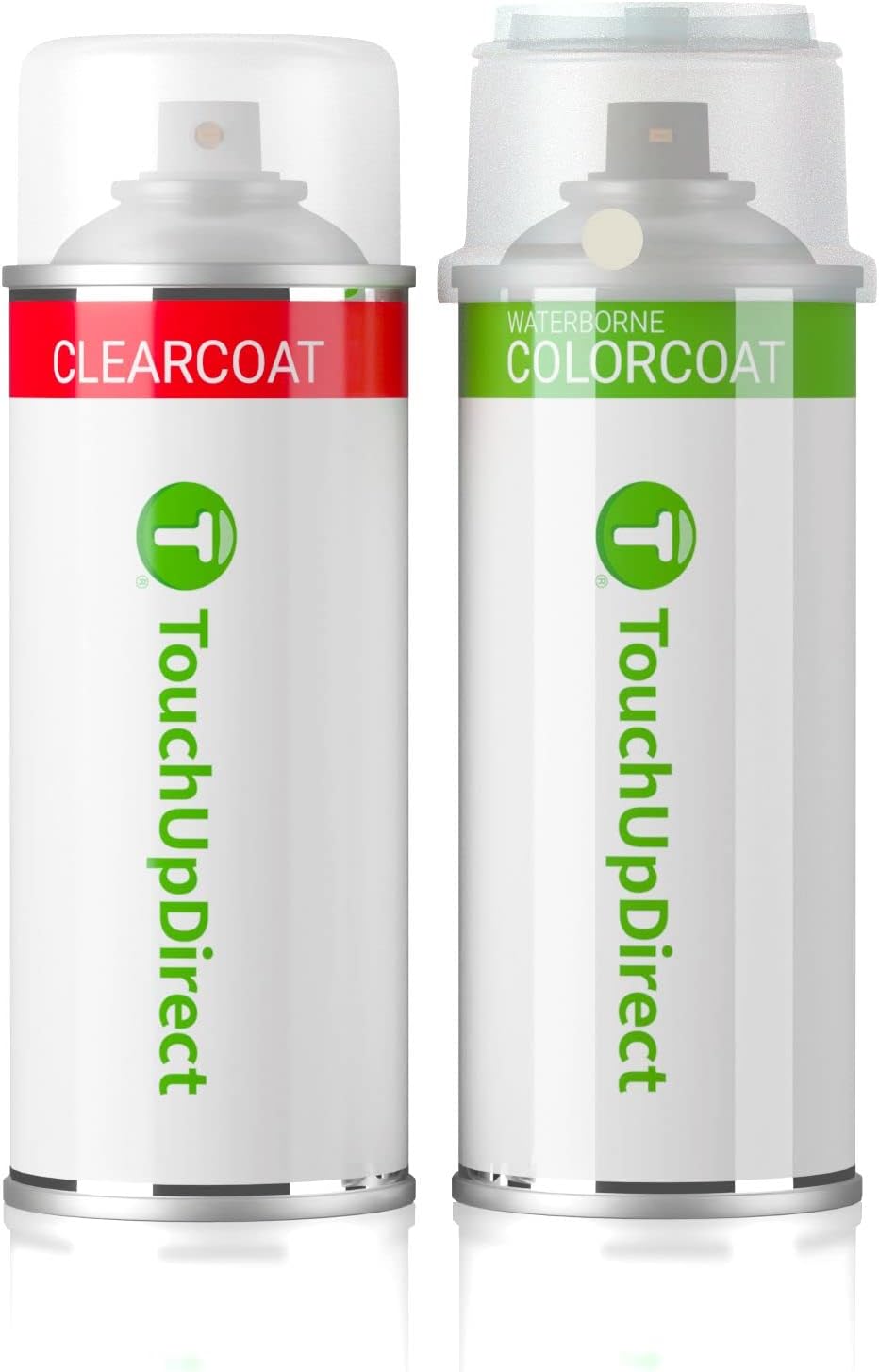 TouchUpDirect 1E7 Silver/Silver Streak Metallic Compatible with Toyota Exact Match Touch Up Paint Aerosol - Essential Kit