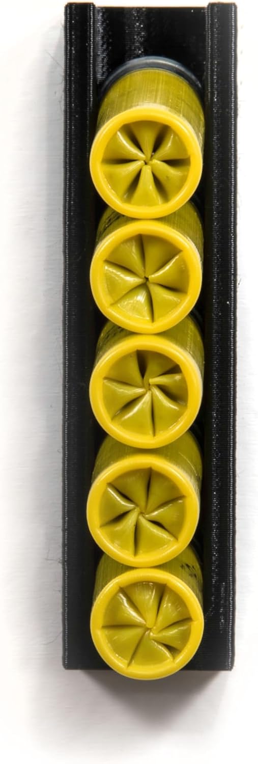 Spartan Mounts Shotgun Shell Storage Solution | Safe Gun Room Display Storage Organization Man Cave Husband Military Police Home Self Defense 12 20 410 Gauge