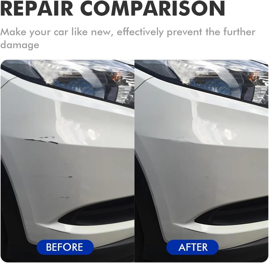 Intense Blue (YP5) Touch Up Paint Compatible with Hyundai, DIY Car Paint Scratch Repair, Automotive Paints, Quick & Easy Fix Scratch Repair for Tucson/Elantra/Venue/Ioniq