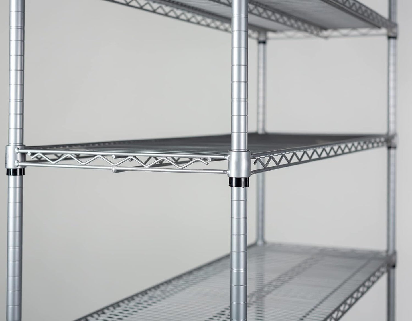 Omega 18" Deep x 54" Wide x 96" High 3 Tier Gray Starter Shelving Unit