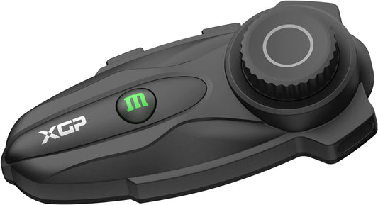 X10 10 Riders Group Mesh Motorcycle Intercom, 3000m Motorcycle Bluetooth Headset V5.3 with Audio Multitasking/Music Sharing, Helmet Communication Systems for ATV/Snowmobile/Ski,1 Pack