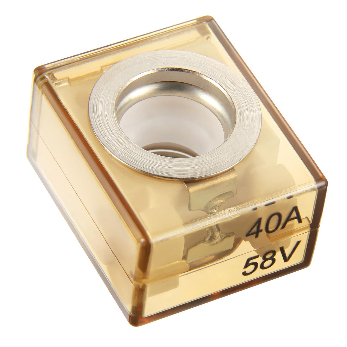 MRBF Terminal Fuse Block 40 AMP Marine Rated Battery Fuse 58V DC Max IP66 Waterproof Fuse Holder 40A