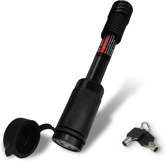 TYT Trailer Hitch Lock – 5/8" Dia, 3-1/2" Long Pin, Fits Class III/IV/V Hitches, 2 Keys, 8 O-Rings, Keyed Alike, Ideal for Tow Trucks, Bikes, Cars