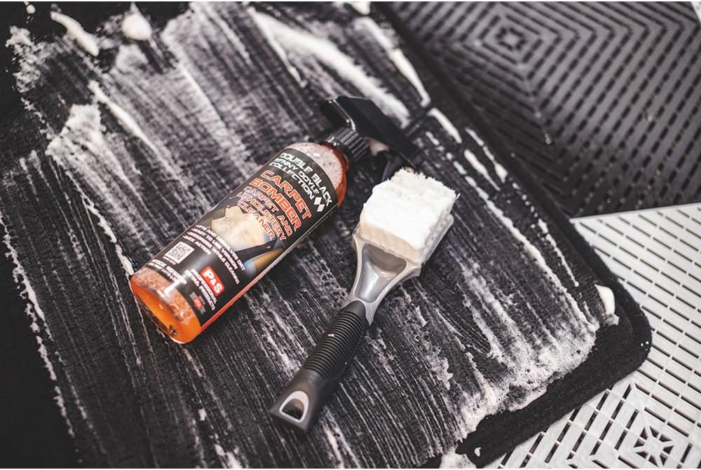 P & S PROFESSIONAL DETAIL PRODUCTS - Carpet Bomber Carpet and Upholstery Cleaner; Citrus-Based Cleaner Dissolves Grease and Lifts Dirt; Highly Dilutable; Great on Engines and Wheel Wells (1 Quart)