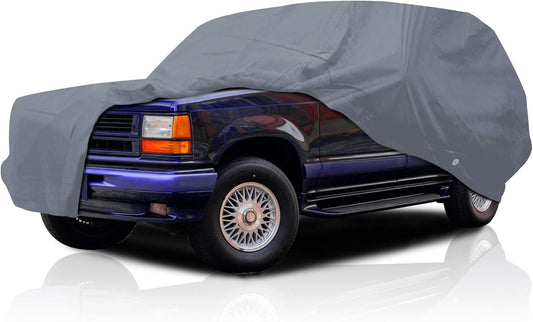 Supreme Full Car Cover - Semi Custom Fit for Blazer 1992-1994 SUV 2-Door | All-Weather Protection: Waterproof, Dustproof, Windproof, UV-Resistant | Includes Accessories