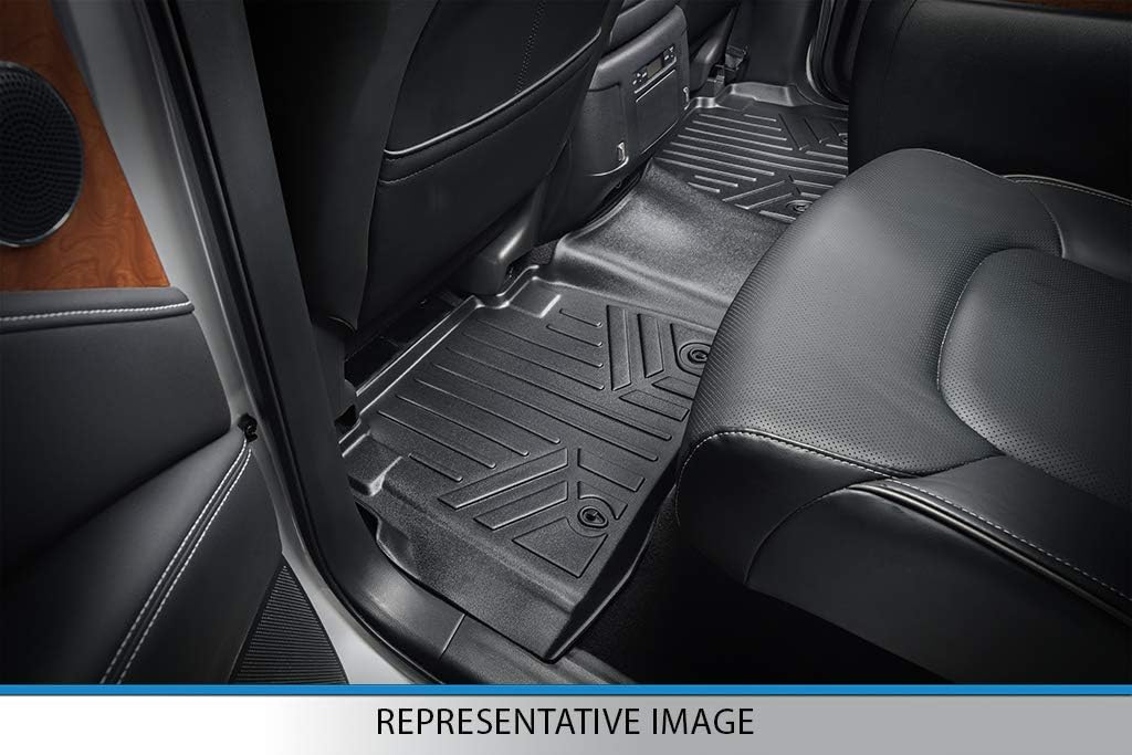 SMARTLINER Floor Mats Liner Set Compatible with 2002-2006 Cadillac Escalade ESV