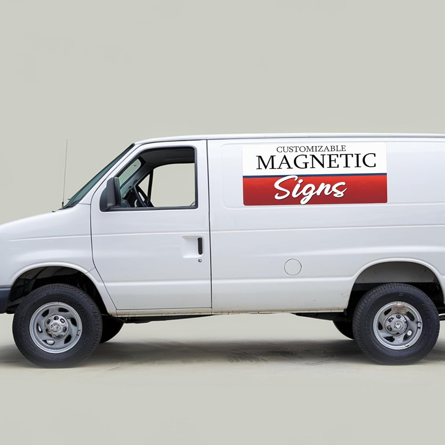 2 Pack (20in x 30in) Large Custom Car Magnets for Businesses –Full Color Large Magnetic Signs for Vans, Trucks, and Dumpsters. Personalized Business Magnets for Vehicles and Outdoor Advertising