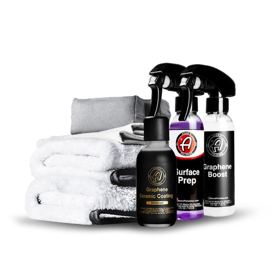 Adam's Advanced Graphene Ceramic Coating (Standard Kit) - 10H Graphene Coating for Auto Detailing, 9+ Years of Car Protection & Patented UV Technology