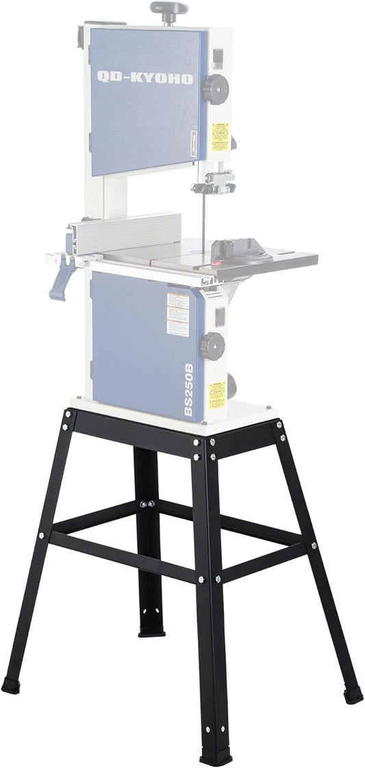 Professional Stand for 10" Band Saw – Lightweight & Durable, 12.5 lbs Heavy-Duty Steel Stand with Non-Slip Feet for Stability