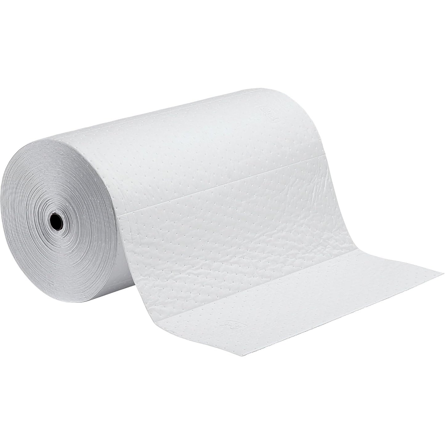 PIG Oil-Only Absorbent Mat Roll | Heavyweight | Absorbs Oil and Fuel | Absorbs 40.2 gal per roll | 150' L x 30" W | MAT401