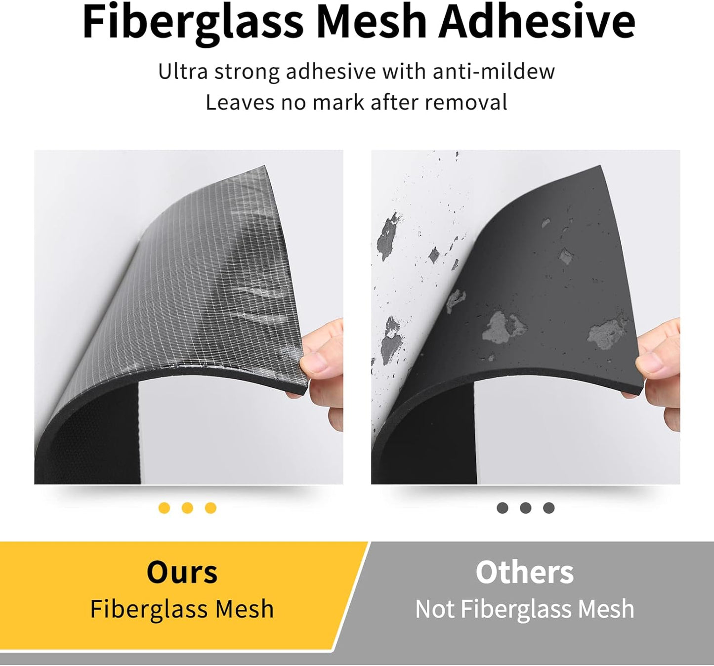 Garage Wall Protector, 2 Roll Garage Car Door Protector Bumper Guard for Car Doors Anti-Collision Waterproof Inflaming Ultra Self Adhesive EVA Foam for Warehouse (2 ROLL: 79" x 8" x 1/4")