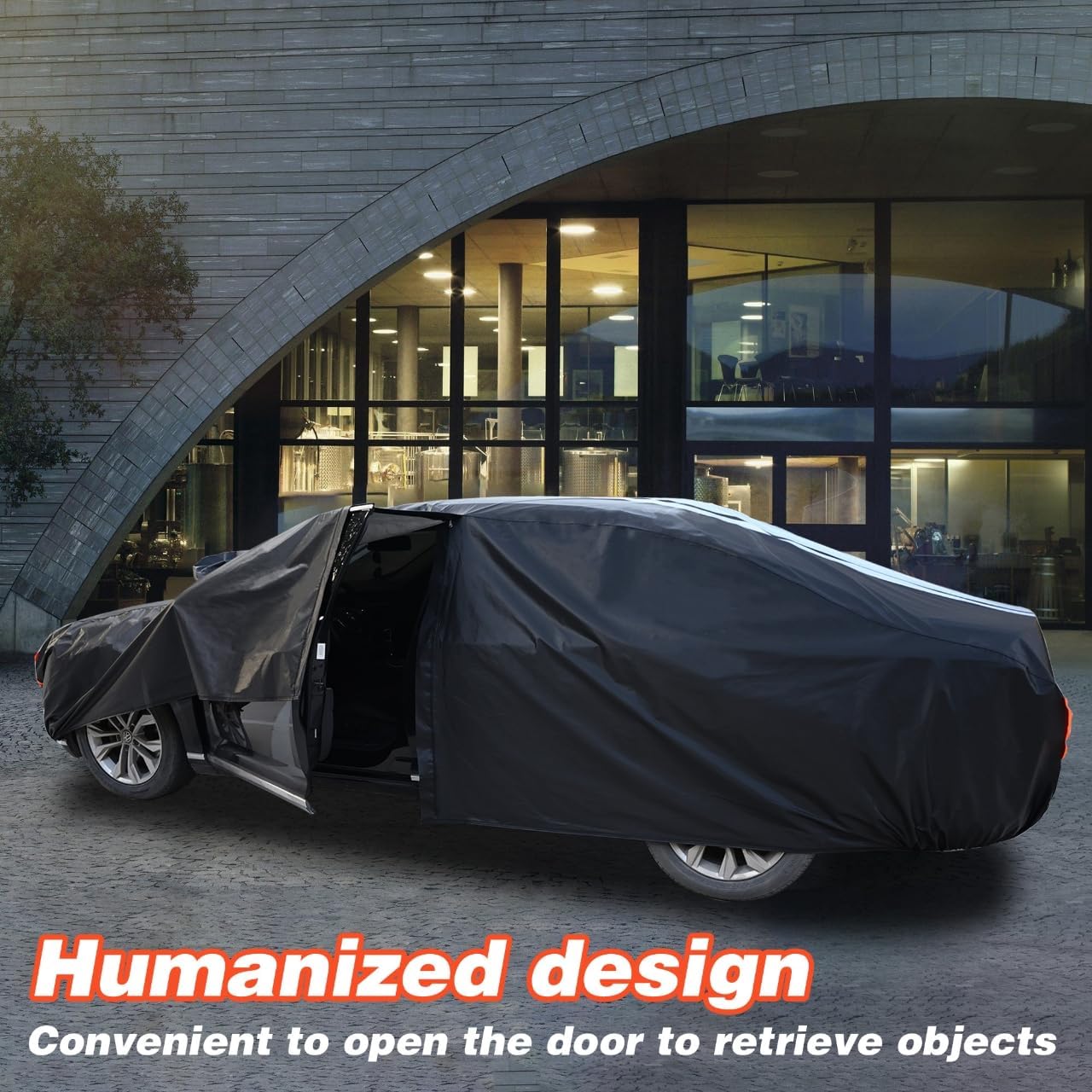 Honda HRV Car Cover 100% Waterproof All Weather, Gift with Towel, 10 Layers SUV Car Cover Custom Fit 2015-2025 Honda HRV, Full Exterior Covers Rain Sun UV Protection with Door Zipper.