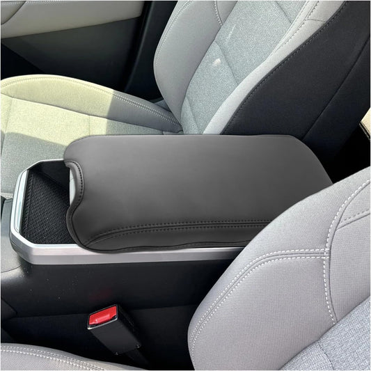 SXCY for 2025 2026 GMC Terrain Armrest Cover for 2025 2026 GMC Terrain Accessories 2025 2026 Terrain Center Console Cover 2025 Terrain Middle Console Cover (Thin Cover with Black Line)