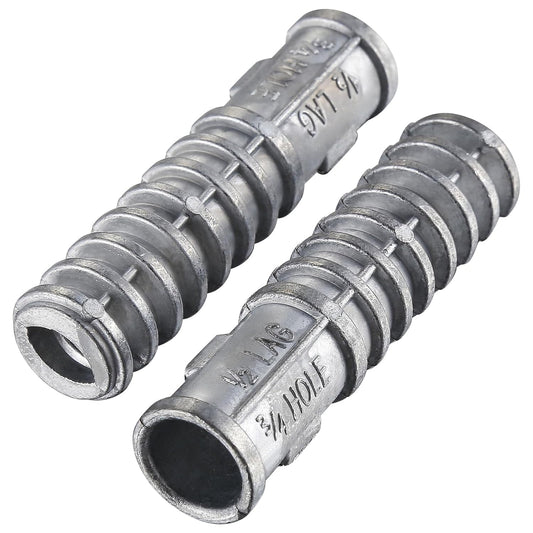 Wensilon(50pcs) 5/16 * 1-1/4 Lag Shield Anchor Long Zinc Alloy Bolts Concrete Anchors, Zinc Alloy Masonry Anchors Hole