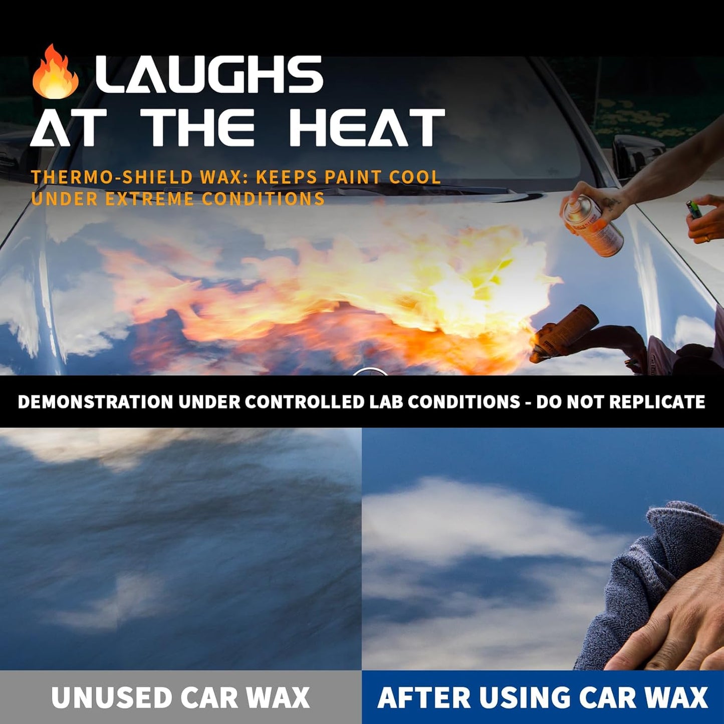 Car Wax for Dark Color Cars | Black, Charcoal, Midnight Blue | Liquid Depth & Sun Swirl Defender | 180g