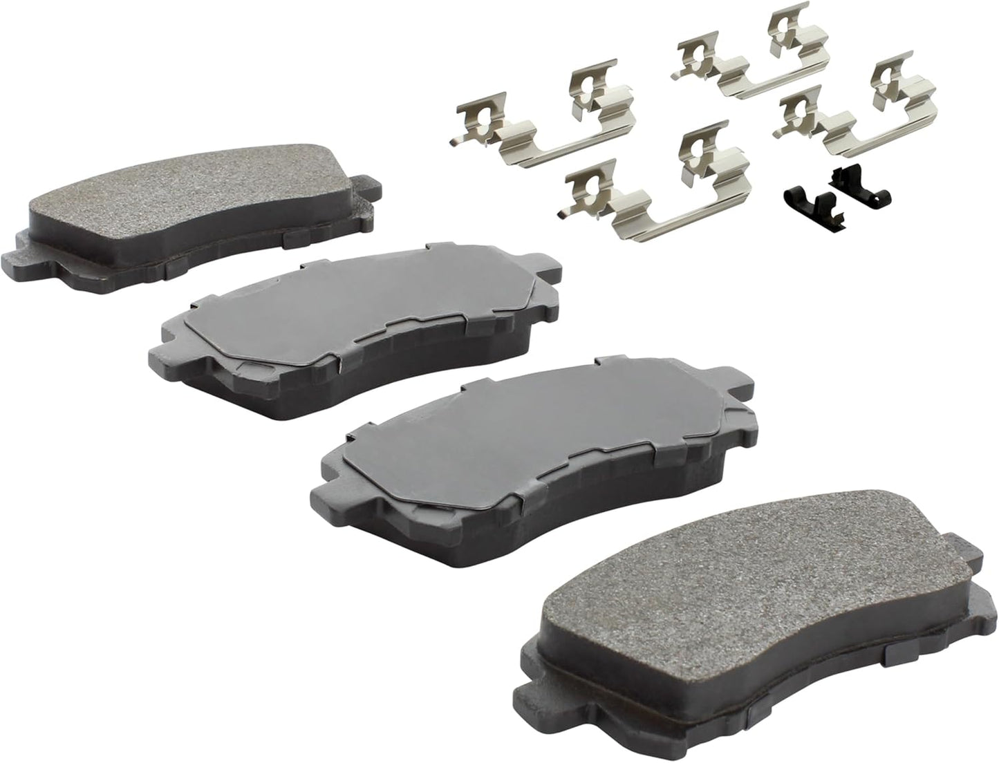 Premium Semi-Metallic Front Brake Pads (1001-0721M) Replacement for Subaru Forester 2002-1998, Impreza 2002-1998, Legacy 1999-1997, Outback 2002-2000