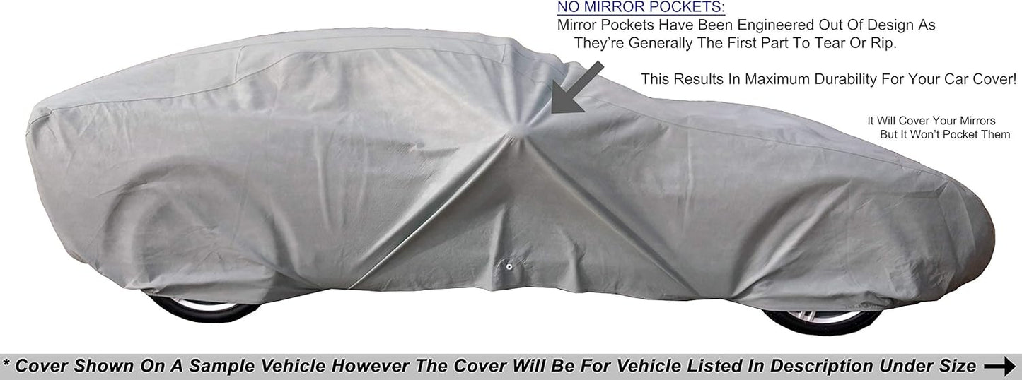 Car Covers Weatherproof Max Car Cover & Warranty Compatible with Porsche 2005-2013 911/997 – Outdoor Cover Theft Cable Lock Car Accessories Better Than Waterproof
