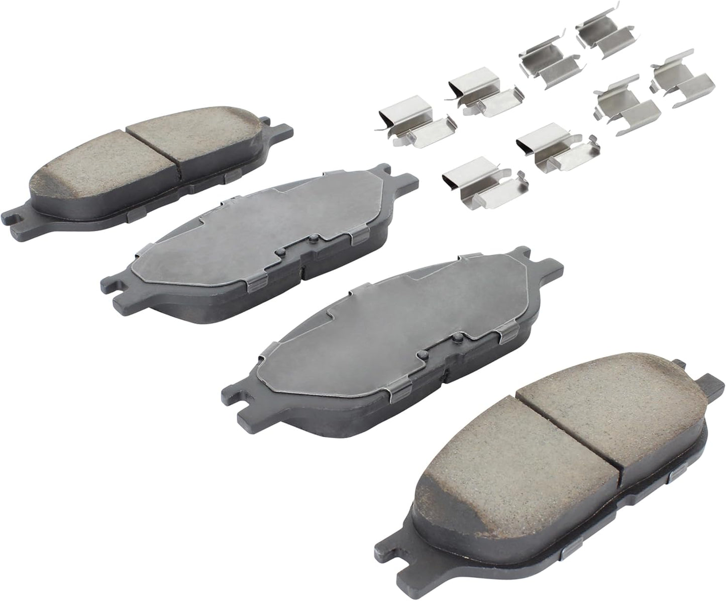 Premium Semi-Metallic Front Brake Pads (1001-0803M) Compatible with Ford Windstar 1999-2003