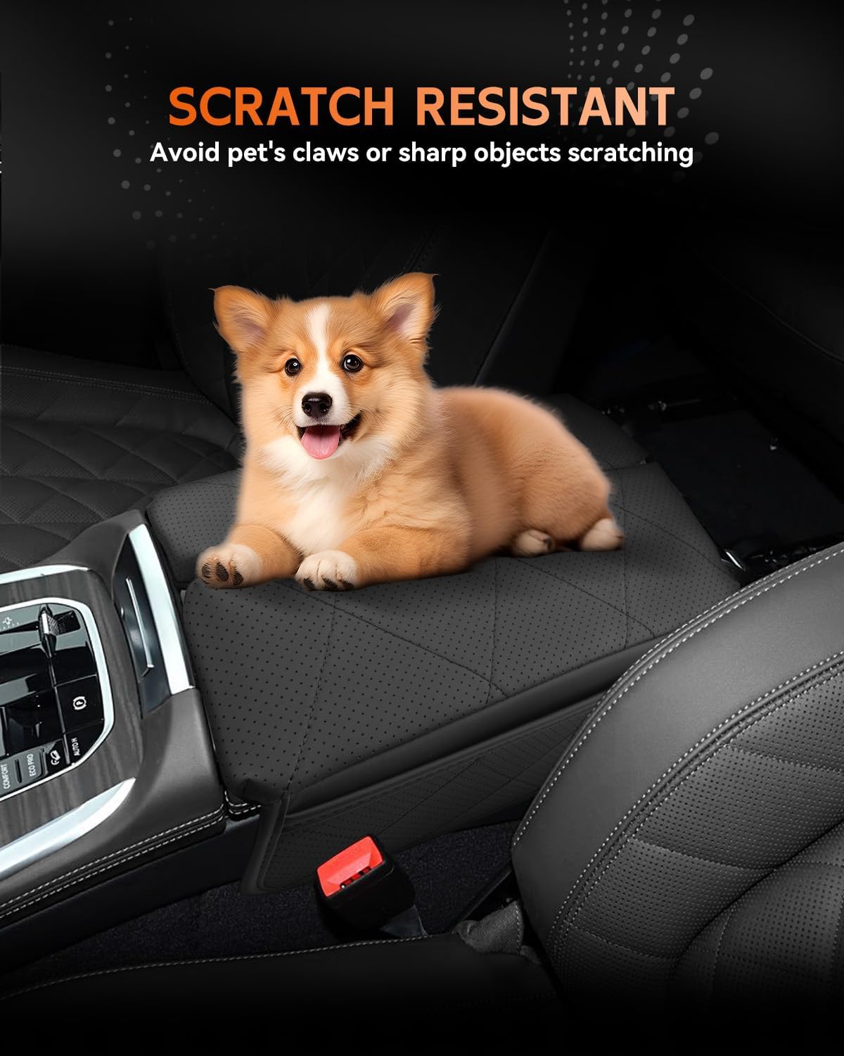 CDEFG for BMW X5/X6/X7 2020-2025 Center Console Cover Armrest Box Cover for X5, X6, X7 2020 2021 2022 2023 2024 2025 Accessories Console Arm Rest Protector