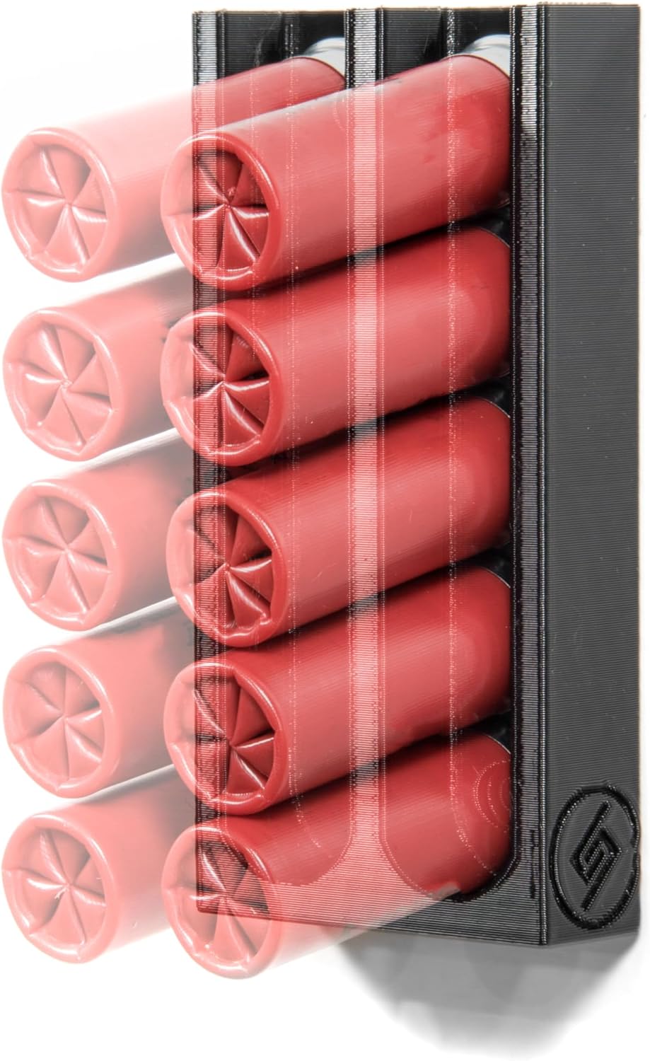 Spartan Mounts Shotgun Shell Storage Solution | Safe Gun Room Display Storage Organization Man Cave Husband Military Police Home Self Defense 12 20 410 Gauge