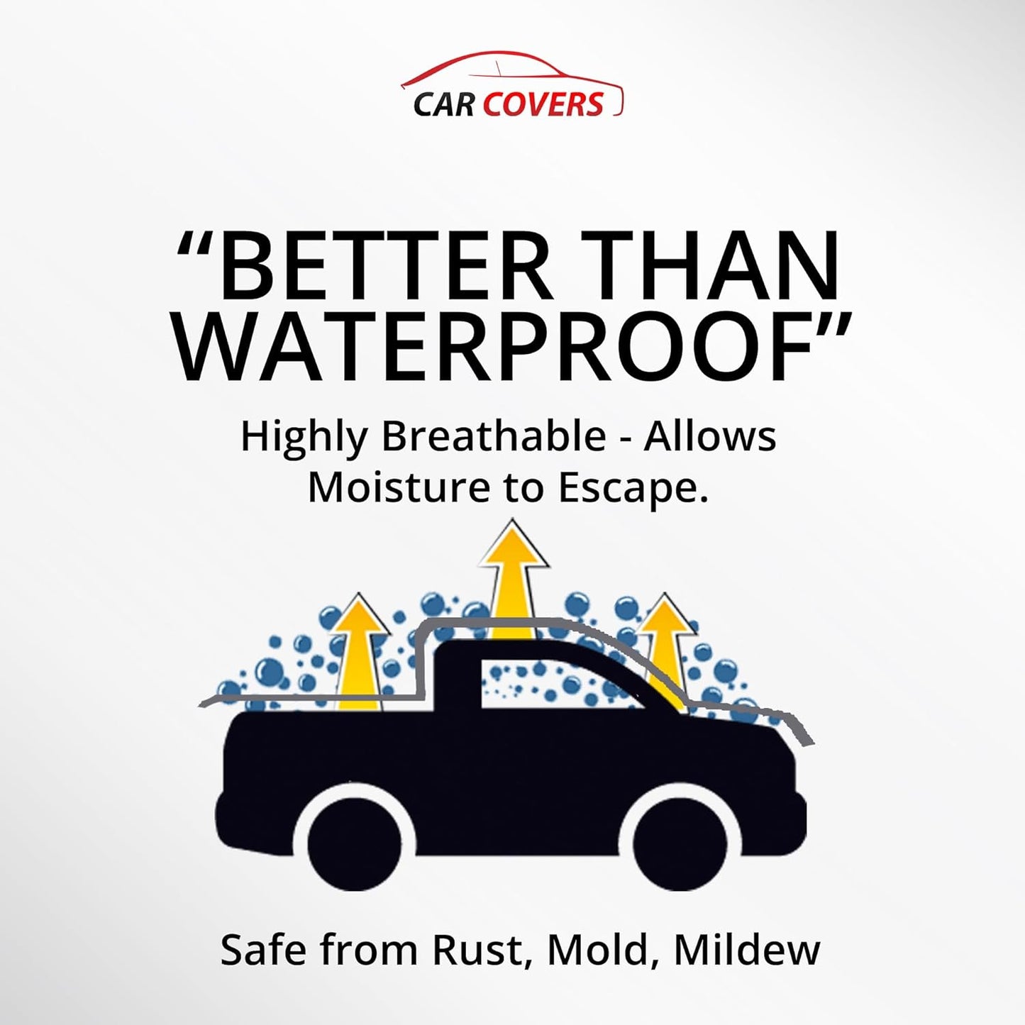 Car Covers Weatherproof Max Truck Cover & Warranty Compatible with Ford 2022-2024 F-250 SuperCab, 6.75– Outdoor Cover, Prevents Theft with Cable Lock