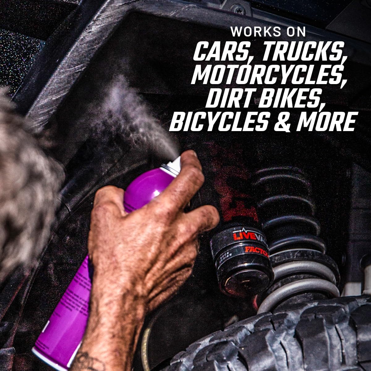 Slick Products Shine & Protectant, Long-Lasting High-Gloss Clear Coat Spray, Renew, Shine, and Protect Plastic, Vinyl, Rubber, Trim, and More (6-Pack)