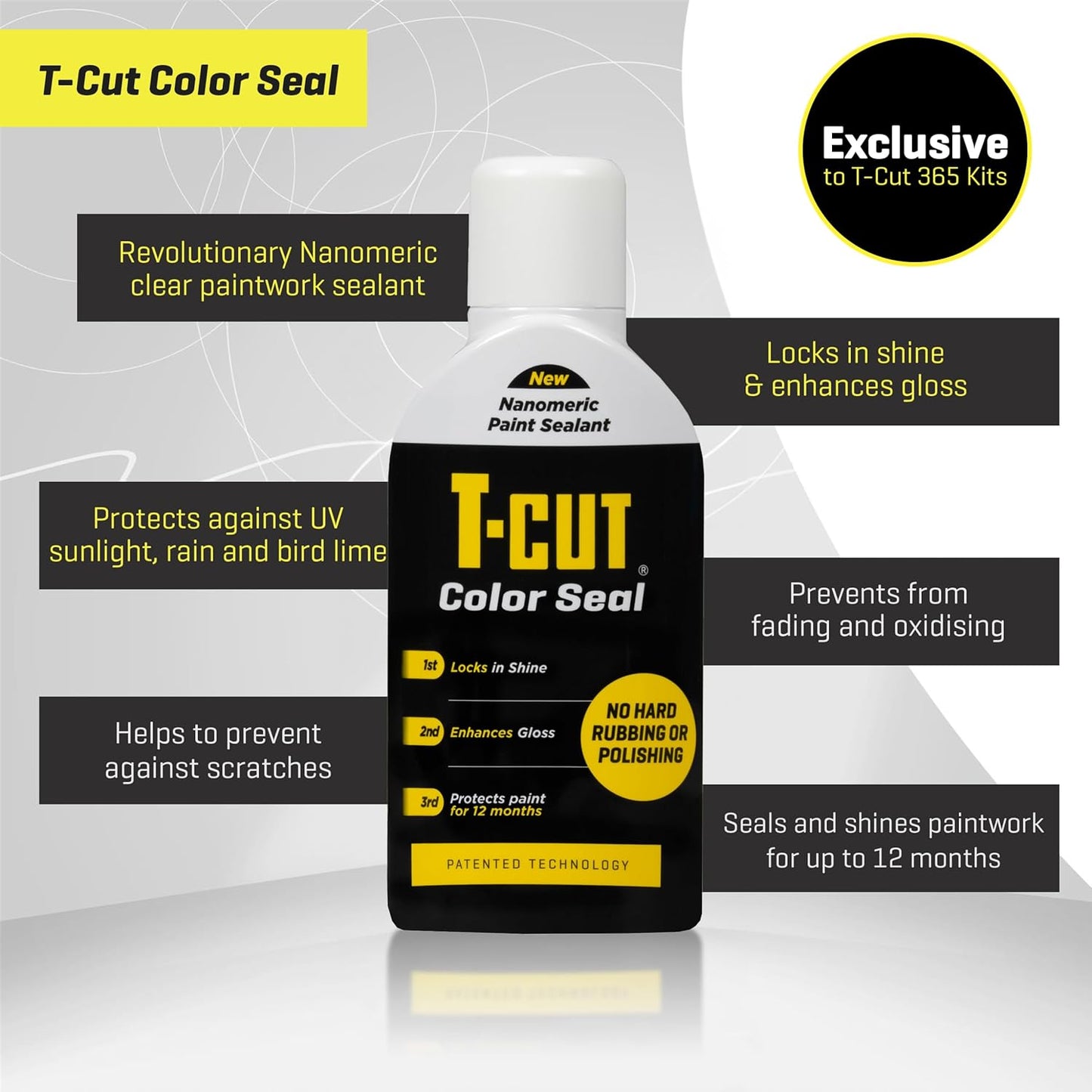 T-Cut Paintwork Perfection Kit - Ultimate Black