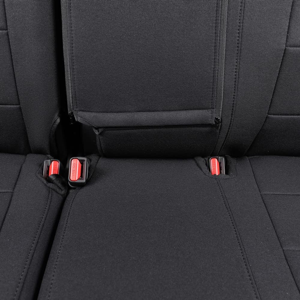 coverdream Custom Seat Covers Compatible with Select Honda CRV 2015 2016 Models (Black,Full Set)