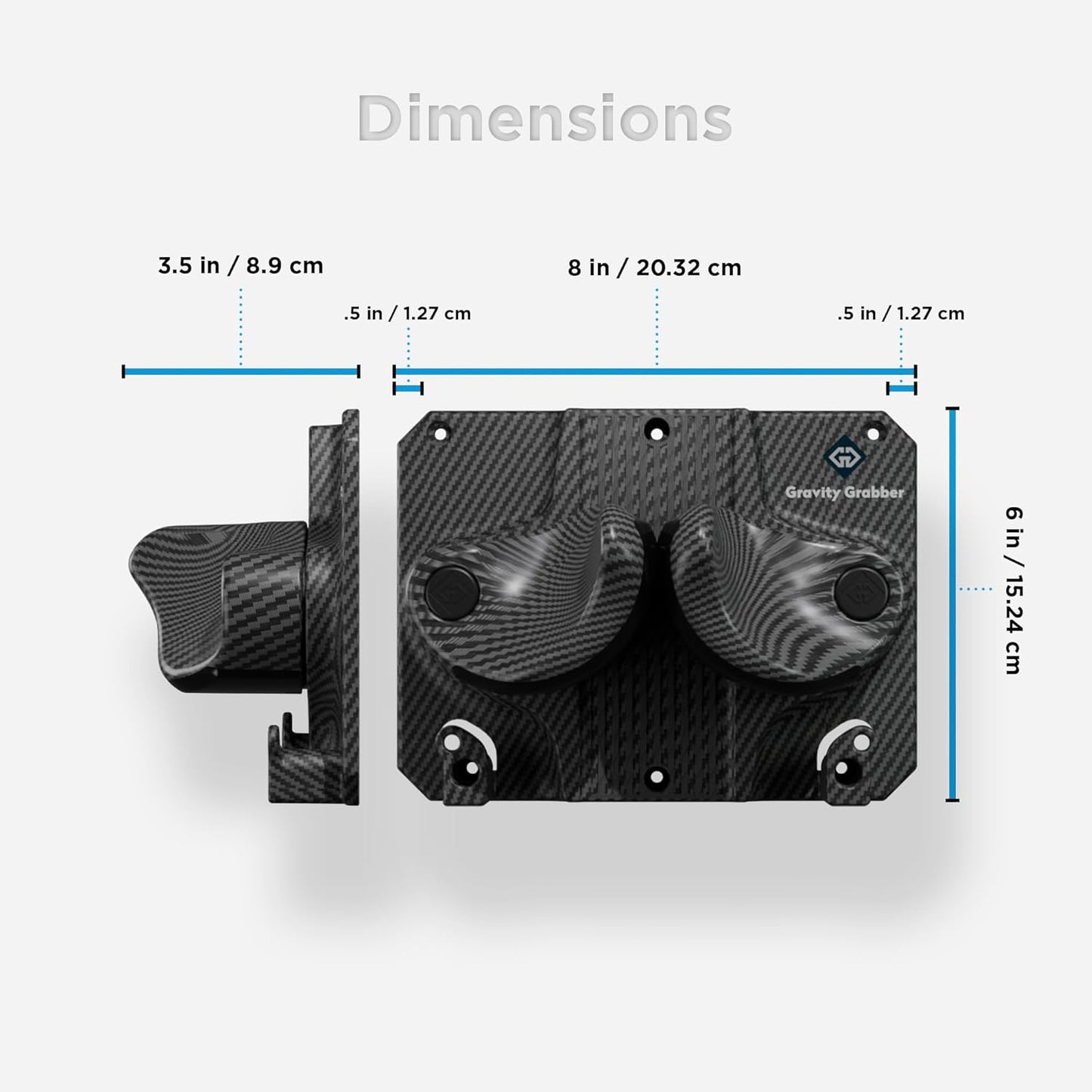 Ultimate Ski & Snowboard Wall Rack | Secure, Non-Slip Storage | Fits Any Ski/Board | Garage Organization | Ski Storage Rack | Snowboard Storage Rack | Winter Gear Organizer | 6 Pck