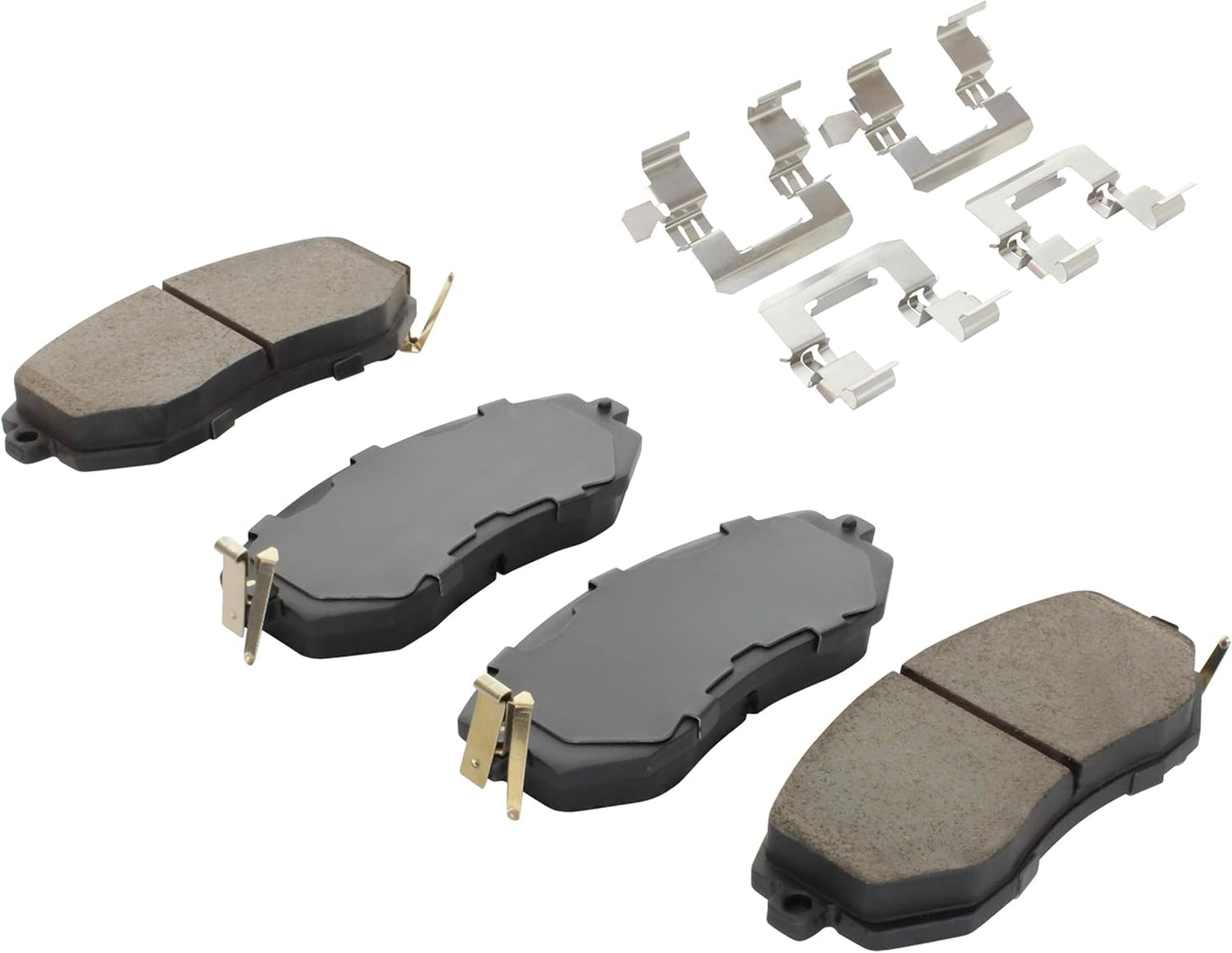 Premium Ceramic Front Brake Pads (1001-1539C) Compatible with 2011-2024 Scion/Subaru/Toyota (86/BRZ/Crosstrek/Forester/FR-S/GR86/Impreza/Legacy/Outback/XV/XV Crosstrek)