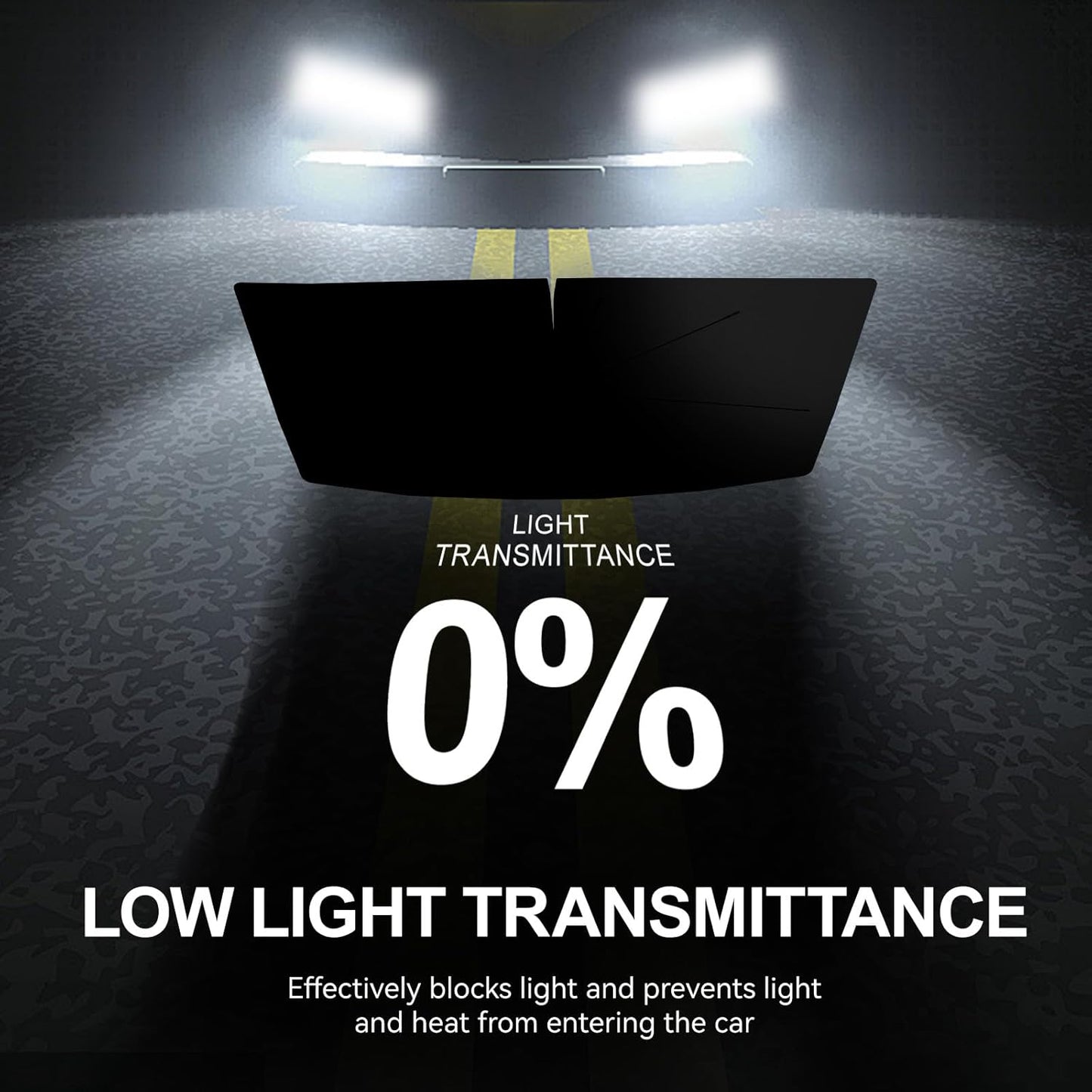 Umbrella Sunshade for Ford Transit 150 250 350 Accessories 2015-2023 2024 2025, Foldable Windshield Cover Sun Shade Umbrella Visor with UV Block Windshield (for Ford Transit 2015-2025)