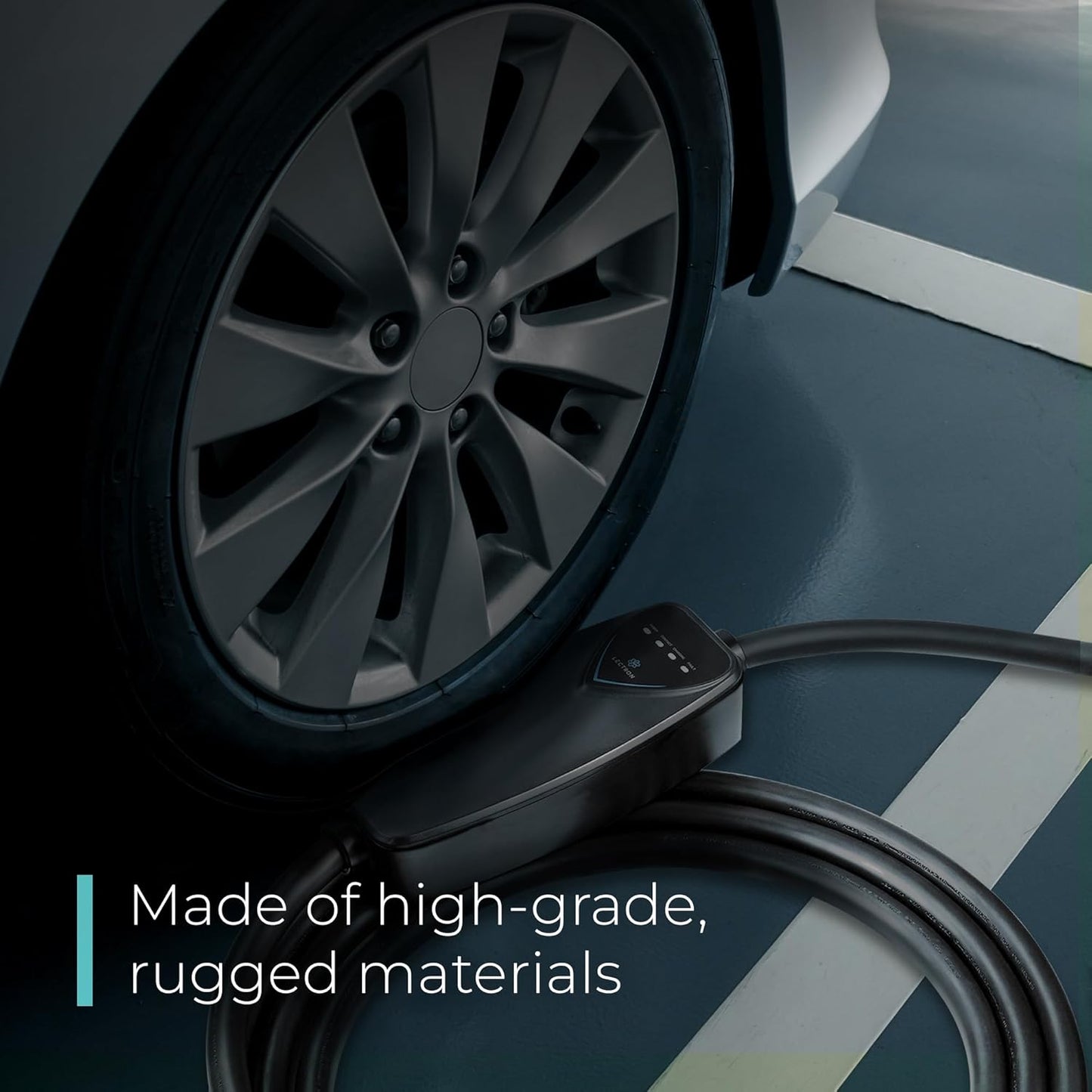 Lectron Level 2 Tesla Charger (WiFi Version) - 240V, 40 Amp, NEMA 14-50 Plug, 16 ft Extension Cord - Portable Electric Car Charger for Tesla - Compatible with All Tesla Models 3/Y/S/X