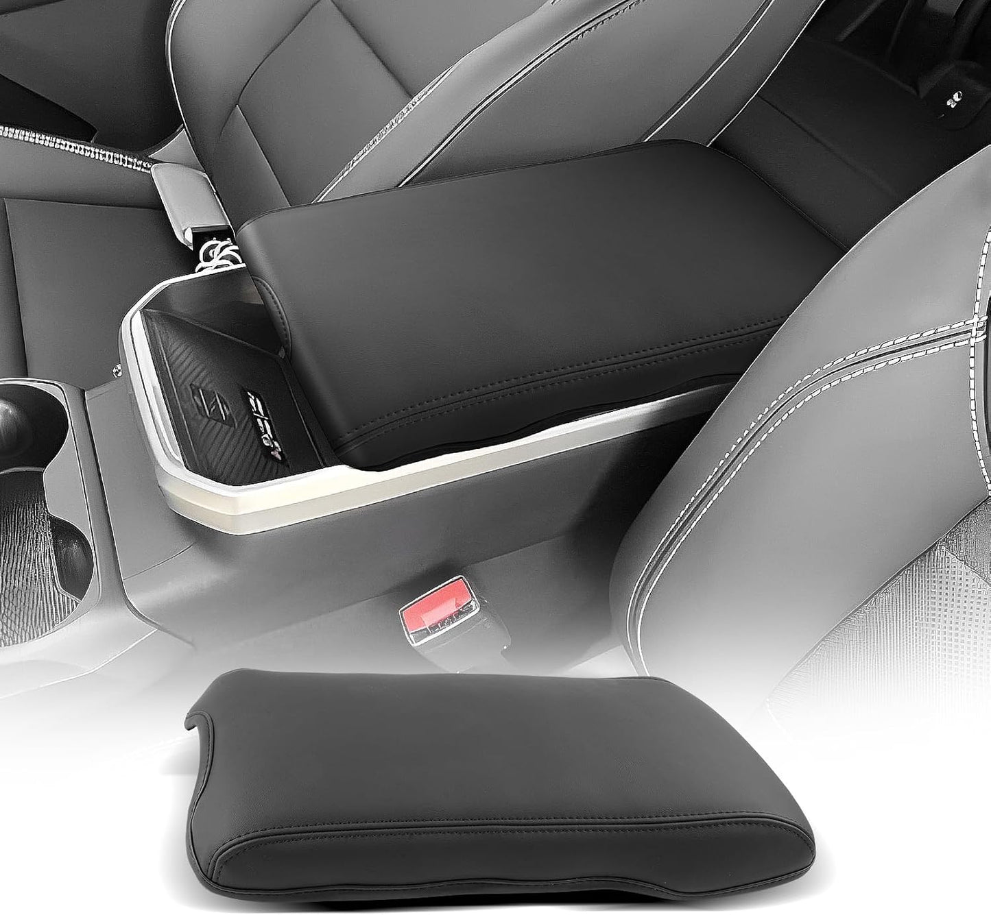 CDEFG for 2025 2026 GMC Terrain Center Console Cover Armrest Box Cover Terrain (Elevation, AT4, Denali) Accessories Console Arm Rest Protector