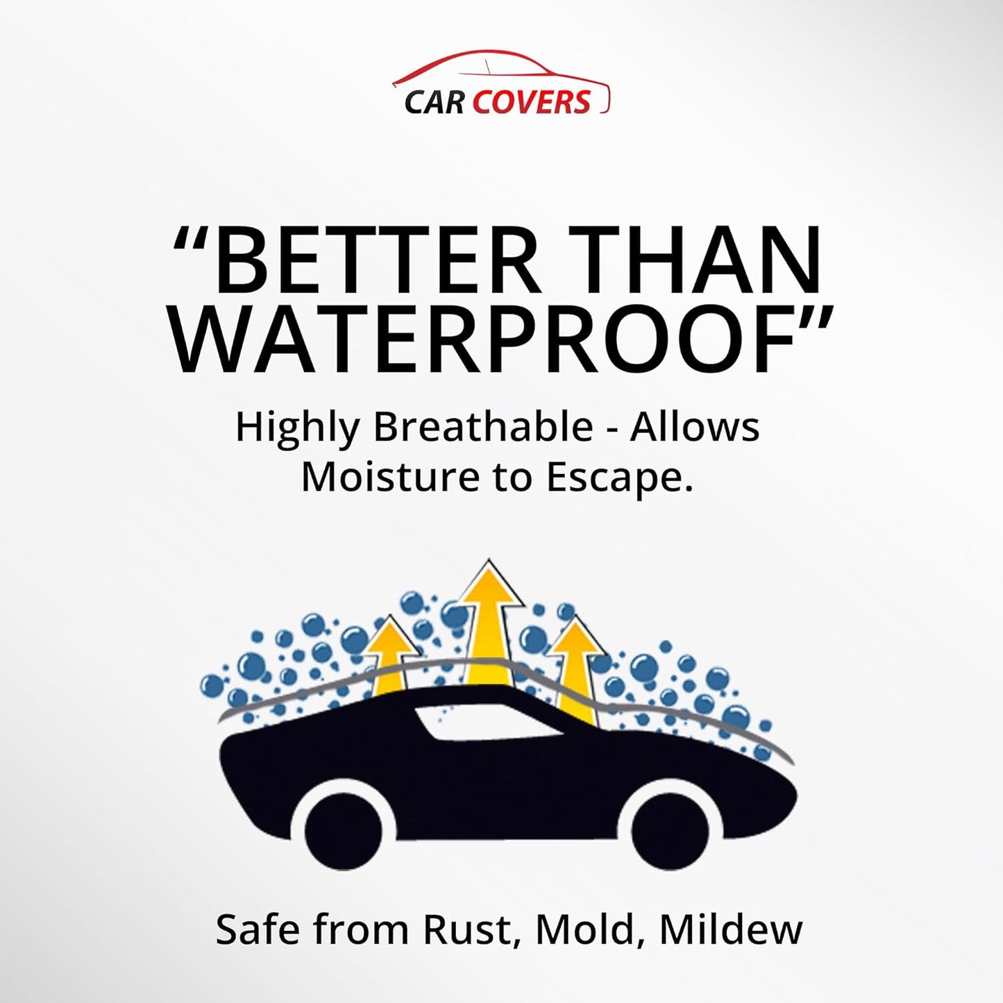 CarCovers Weatherproof SUV Cover & Warranty Compatible with Ford 2021-2024 Bronco 2 Door- Outdoor Cover Theft Cable Lock SUV Accessories Better Than Waterproof