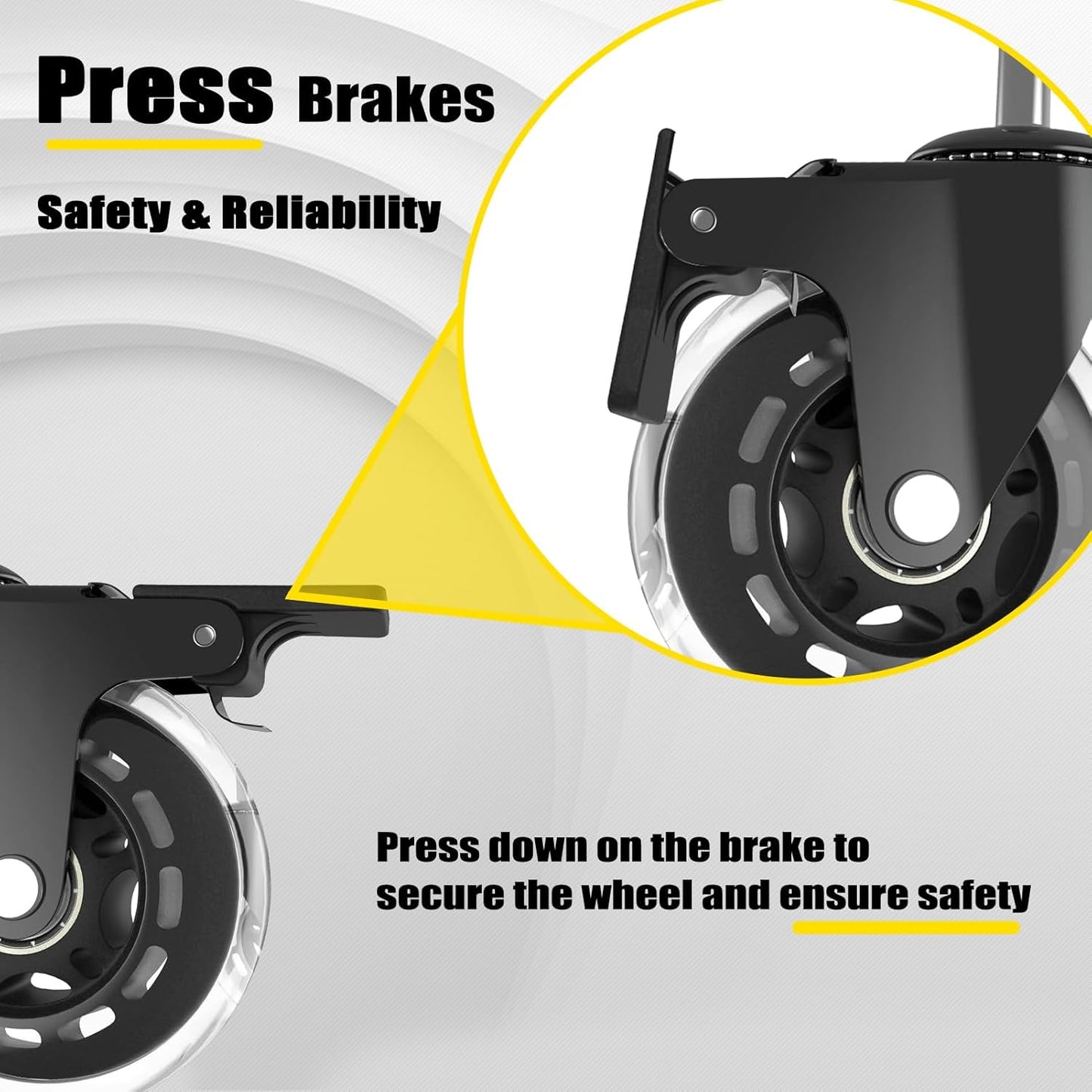Rolling Shop Stool with Wheels, Garage Work Mechanic Stool with Backrest, Roller Mechanic Chair, Adjustable Height, 360° Swivel, Tool Tray Storage, 330 LBS Capacity, Heavy Duty, Red
